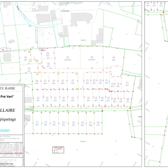  Annonces AMNEVILLE : Terrain | SAINTE-BARBE (57640) | 126 m2 | 127 330 € 